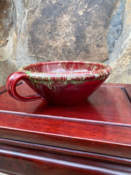 Taça Malga Modernista Caldas da Rainha 17,5 cm Anos 30