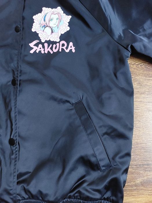 Satynowa kurtka bomberka Naruto HM 164