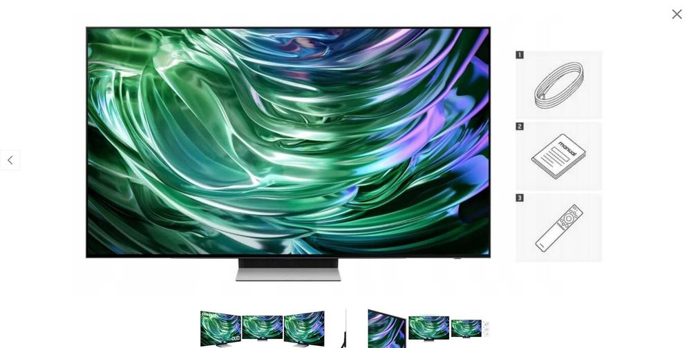 Nowy Telewizor Samsung OLED QE77S90HAT