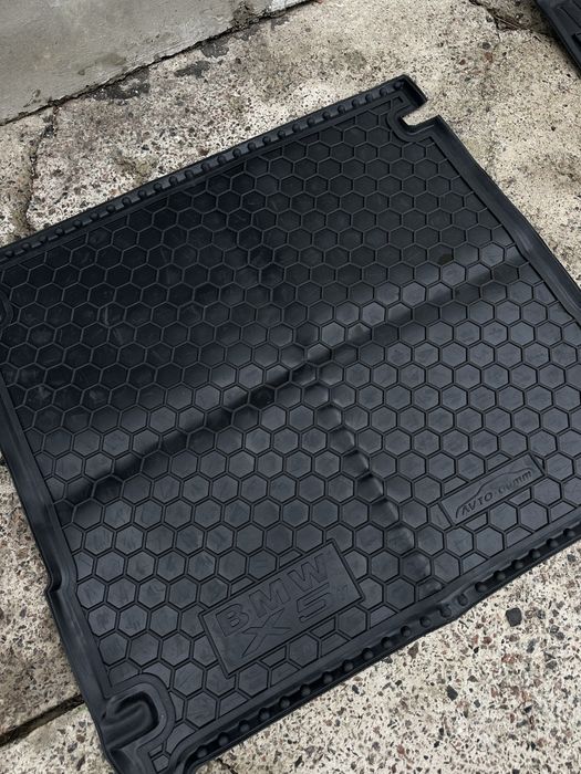 Шкіряні автомобільні килими BMW X5 F15 wellmats коврики