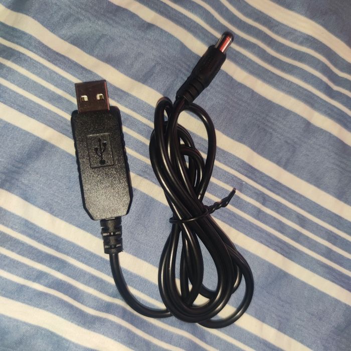 Usb кабель для живлення роутер тоа 12В від павербанка акція!!!