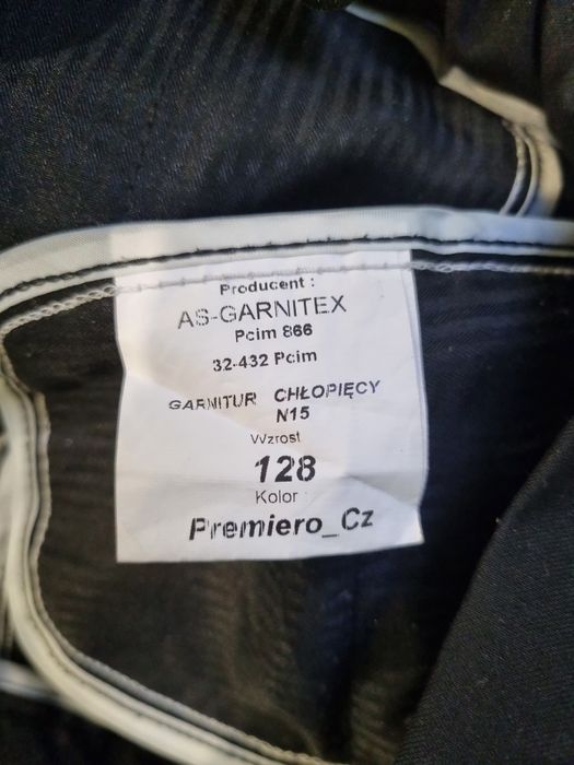Garnitur chłopięcy 128