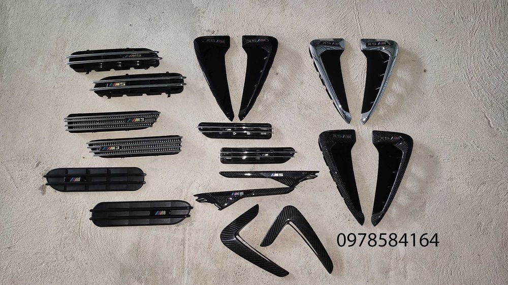 жабри bmw накладки в крила врезные бмв e39e46e60e90f15f10f90 м3 м4 м5