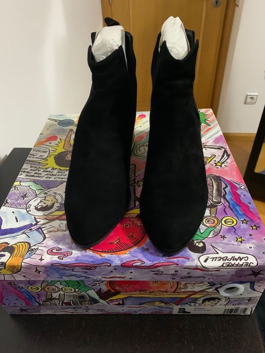 Botas Jeffrey Campbell, pretas, tamanho 39