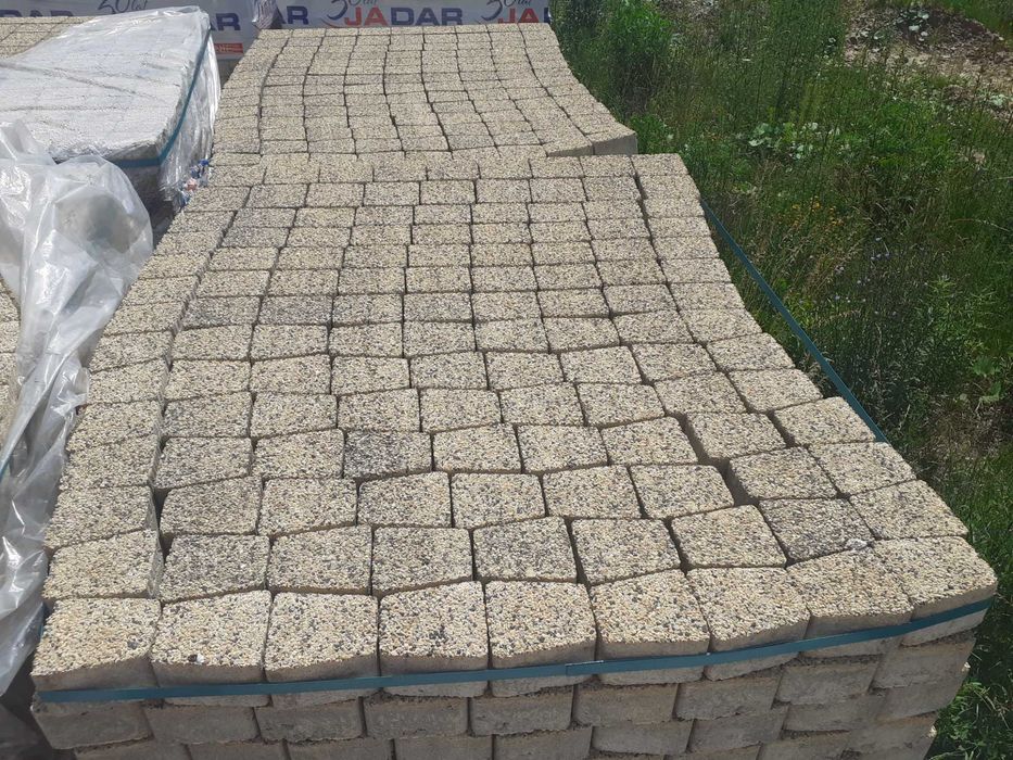 Kostka Brukowa Arco Lux Bursztyn 6 cm Podjazd Jadar Promocja