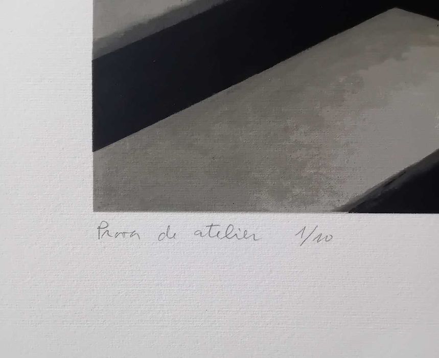 Serigrafia de Manuel Amado, de 1996