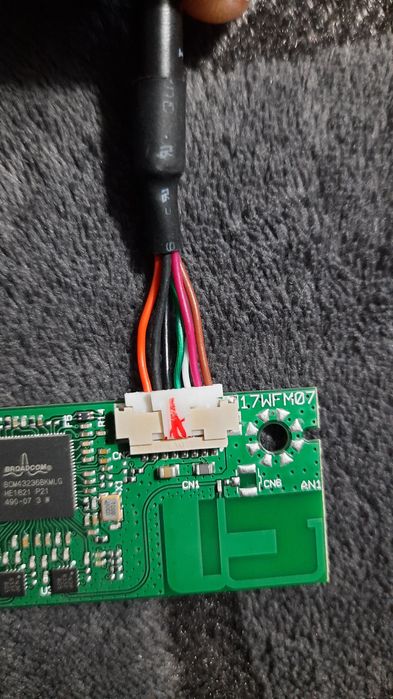 Módulo wifi 17WFM07 tv Toshiba 75U6763DB