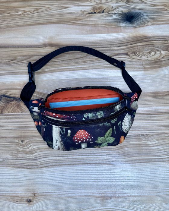 Nerka handmade w grzyby