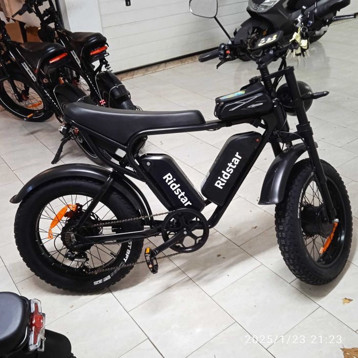 Aproveite - Bicicleta elétrica nova, RIDSTAR Q20 PRO - 2000 W - 40 Ah, 52 V.