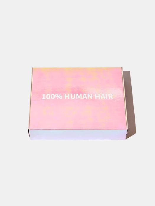 Extensões de cabelo humano encaracolado com clipe de 7 peças