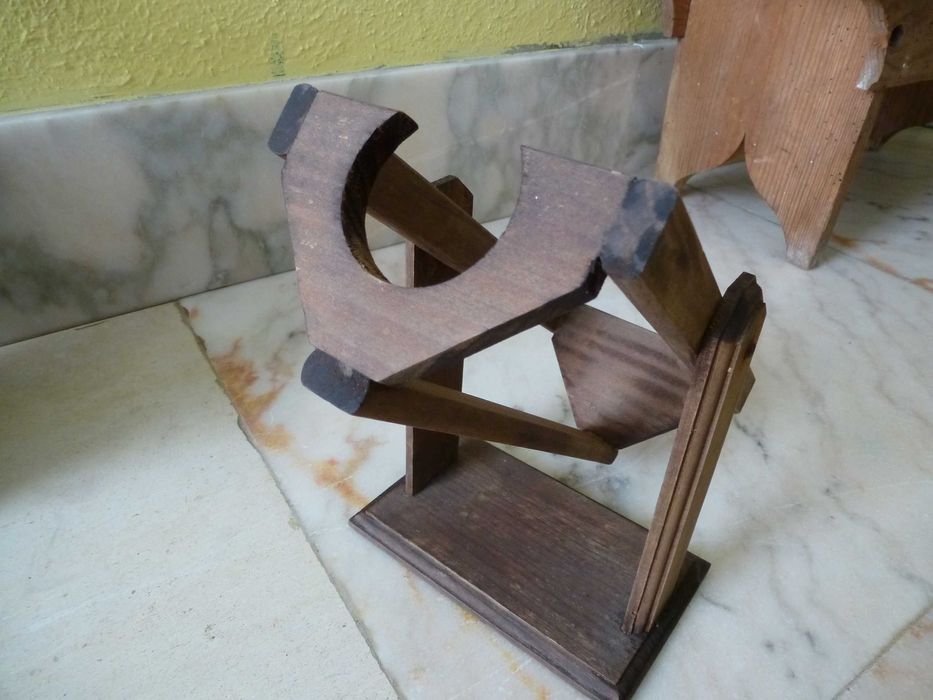 suporte de garrafa e de varão