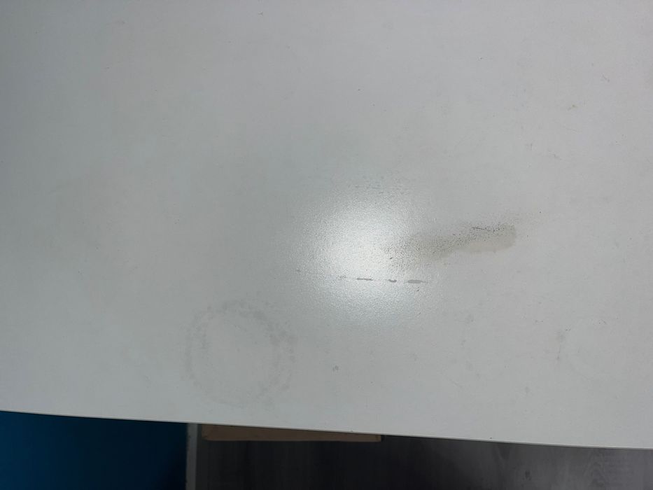 Białe biurko 120x65