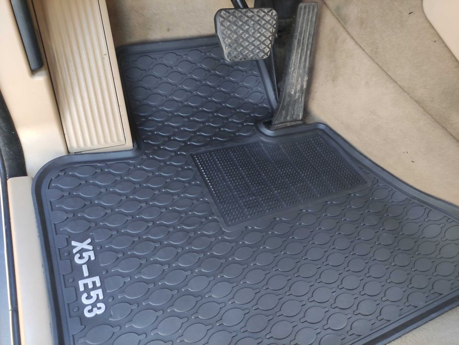 Гумові килимки BMW X5 E53 коврики резиновые БМВ Х5 Е53 БМВ Х5 Є53 Ікс5