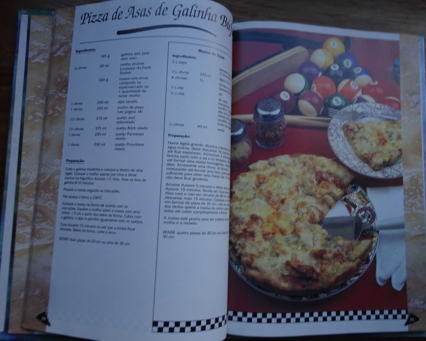 O Livro de Cozinha Original de Pizza e Massa