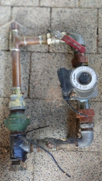 Zestaw pompki do pieca kotła CO