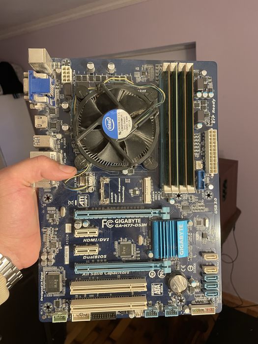 Комплект i5 3450 + 16 ddr3 + ga-h77-ds3h