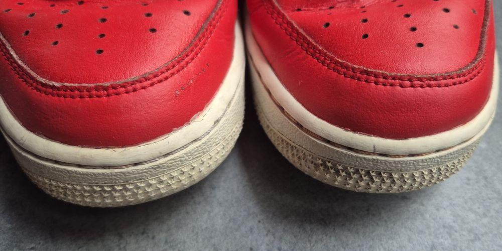 Nike Air - rozm.40, dł.25cm - czerwono-białe