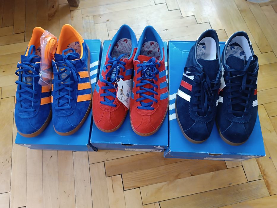 Кросівки Adidas Originals City Series Rouge,Wien,Koln Vintage Spezial