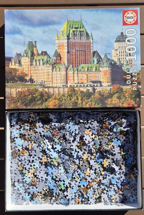 Puzzle 1000 peças da Educa