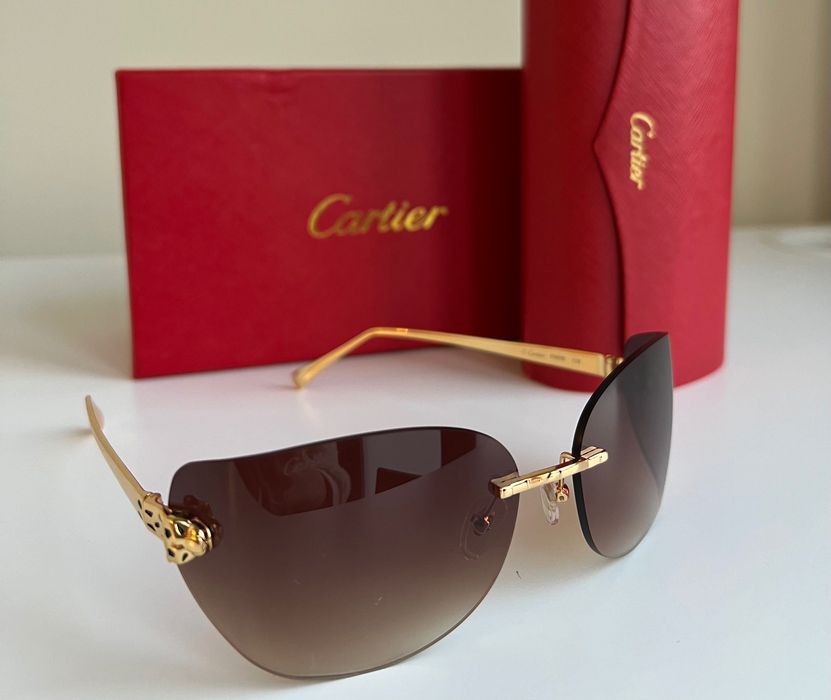 Cartier damskie okulary przeciwsłoneczne