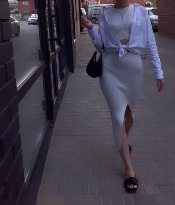 Костюм юбка и топ