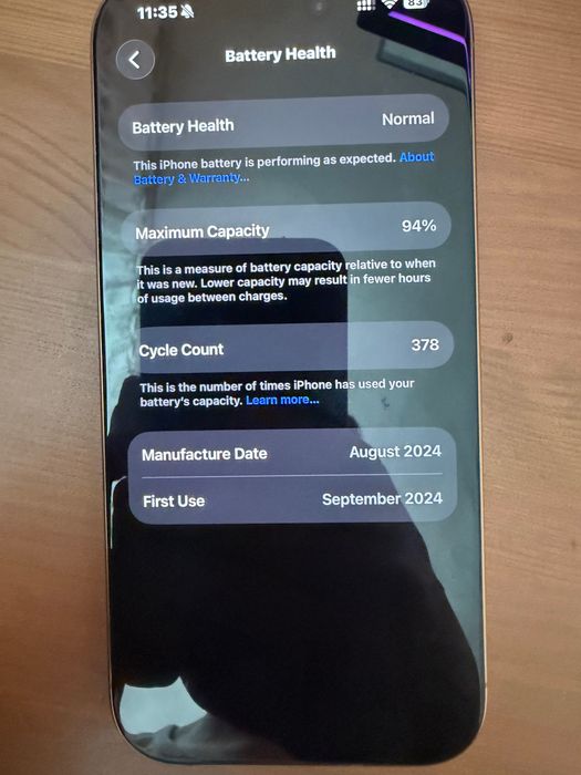 IPhone 16 Pro 256Gb US Version