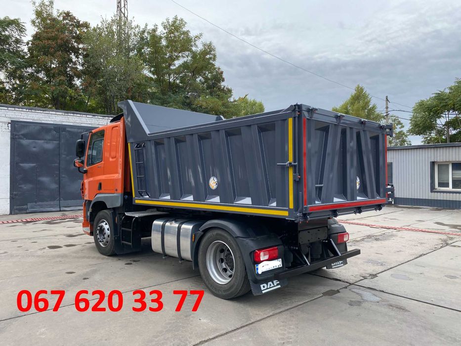 Переобладнання в самоскид. Самоскид MAN, DAF.