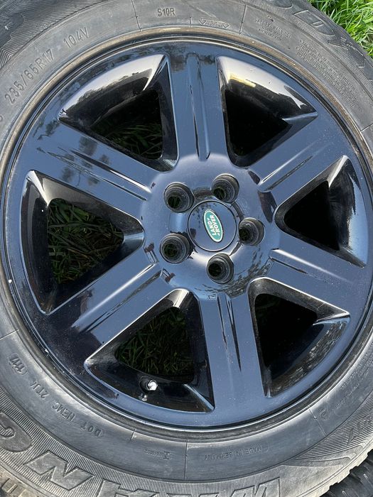 land rover felgi aluminiowe  czarna perła 4 szt