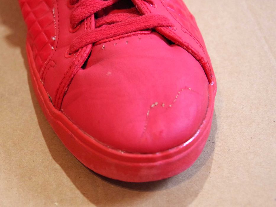 ZARA -  czerwone wysokie sportowe sneakers-y R=45