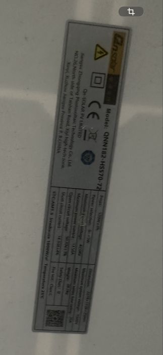 Sistema solar fotovoltaico