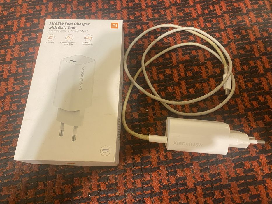 Фірмовий адаптер Xiaomi 65W GaN