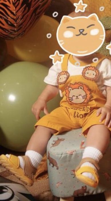 дитячий святковий костюм на 1 рочок фотосесія лев