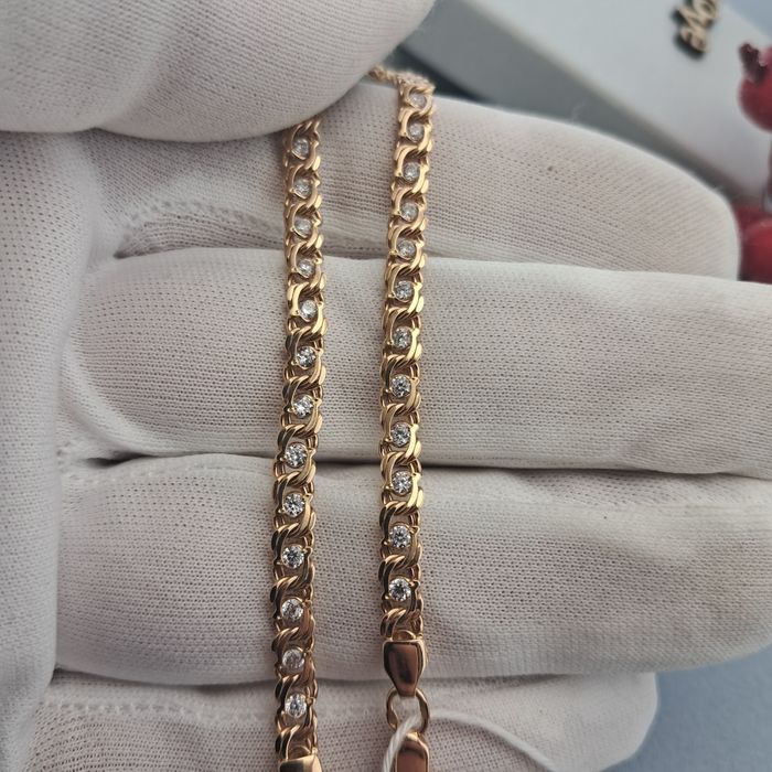 Золотий браслет 5,98 гр  19 см Золотой браслет Золото 585 пр