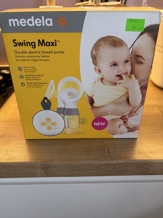 Medela Swing Maxi – podwójny laktator elektryczny | Jak nowy | Okazja