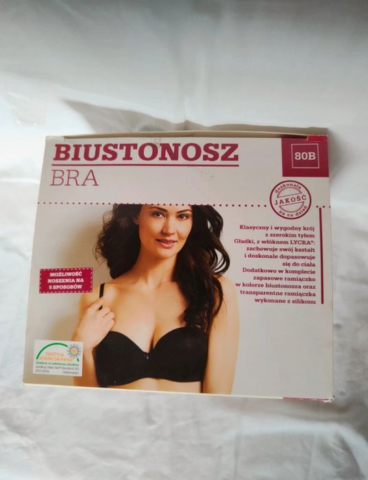 Biustonosz 80B nowy w oryginalnym opakowaniu