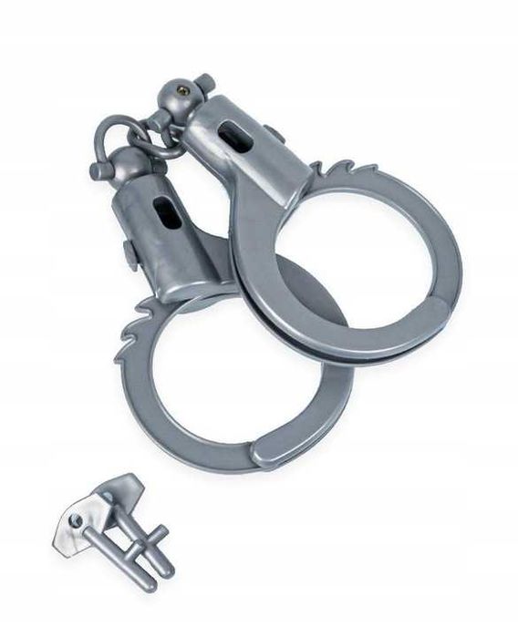 Zestaw dla małego policjanta strój 9 el kostium kajdanki + pistolet