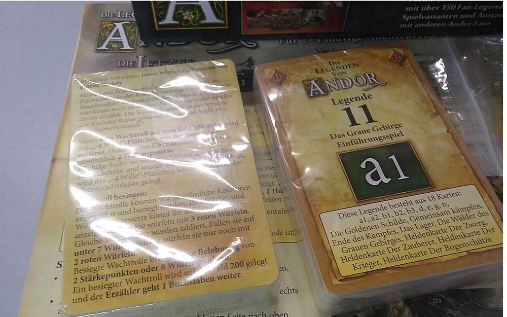 J.Niemiecki Gra DIE LEGENDEN VON ANDOR Teil III Die Letzte Hoffnung