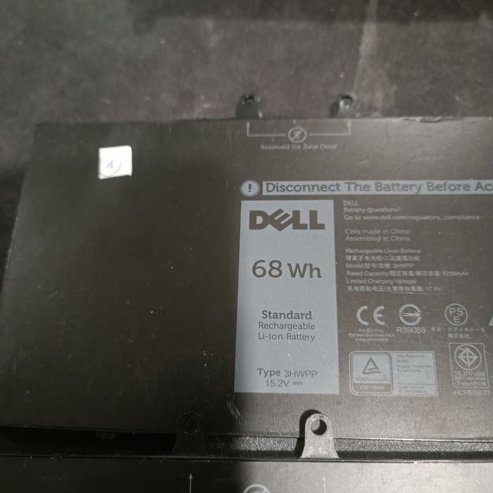 Oryginalna Bateria DELL 3HWPP. (1 i 2)