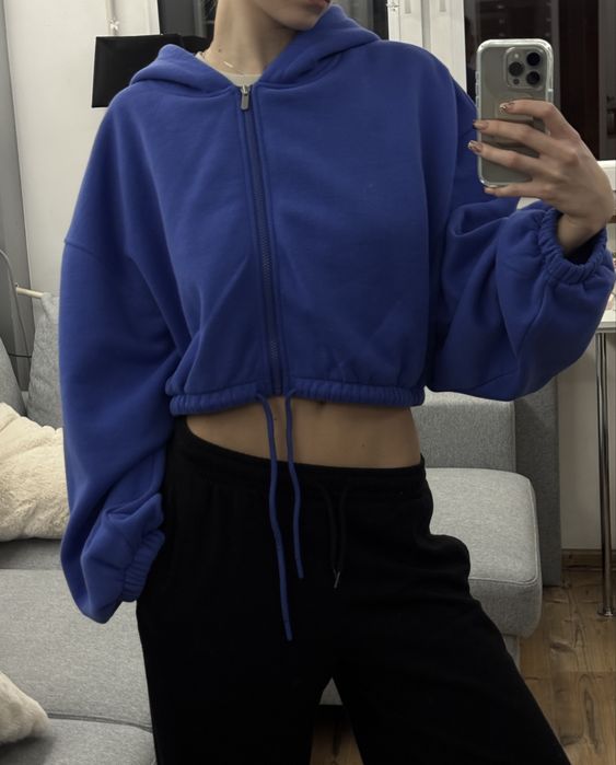 Baggy bluza rozpinana