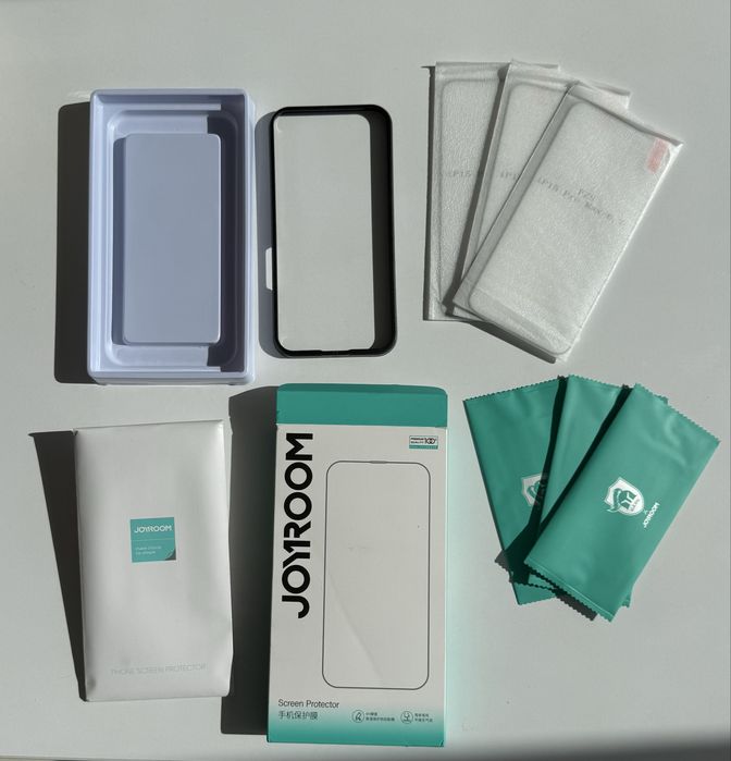 Гартоване захисне скло на Iphone 15 Pro Max - 3 шт