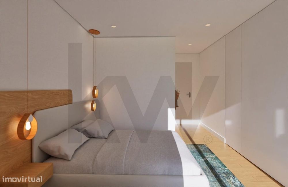 Obra Nova - Apartamento T2 C/ Garagem Dupla + Jardim Privativo