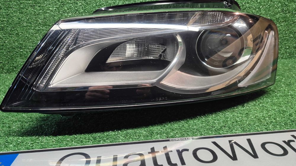 Otica Farol Esquerdo Bi-Xenon LED Audi A3 8P 8PA 8P7 2008 a 2013 Ref. 446-1129LMLEHM2 NOVO DEPO