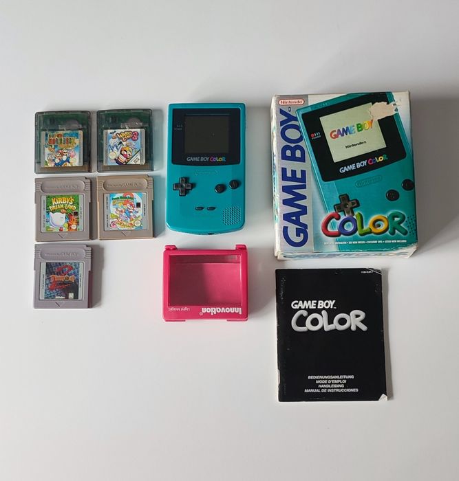 Nintendo Game Boy Color z grami