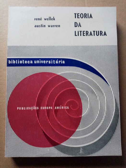 livro: René Wellek / Austin Warren “Teoria da literatura”
