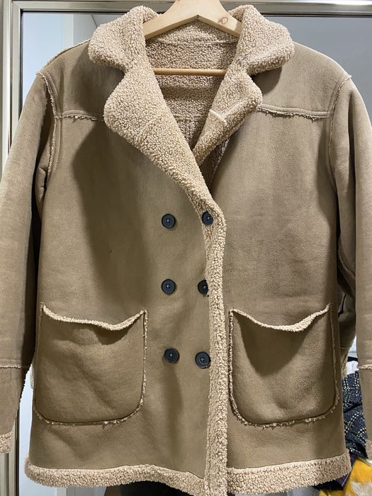 Casaco reversivel de pelo