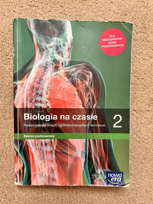 Biologia na czasie 2. Podręcznik. Zakres podstawowy. Liceum i Technikum.