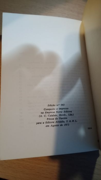 Livro antigo história