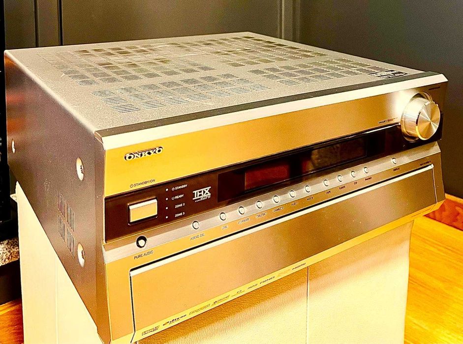 ONKYO TX-SR805 | AV Receiver THX Ultra2 HDMI | construção de referência 23 kgs! | c/ novo