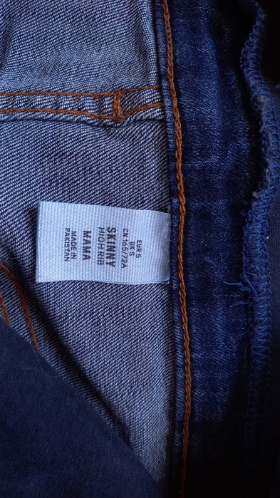 Jeansy ciążowe H&M, rozmiar S.