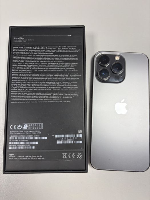 Iphone 13 pro com capa apple
